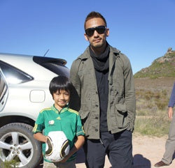 中田英寿氏同行で、南アフリカのセダーバーグを訪問しました